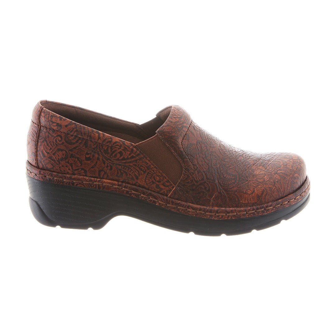 Naples | Brown Floral Tooled