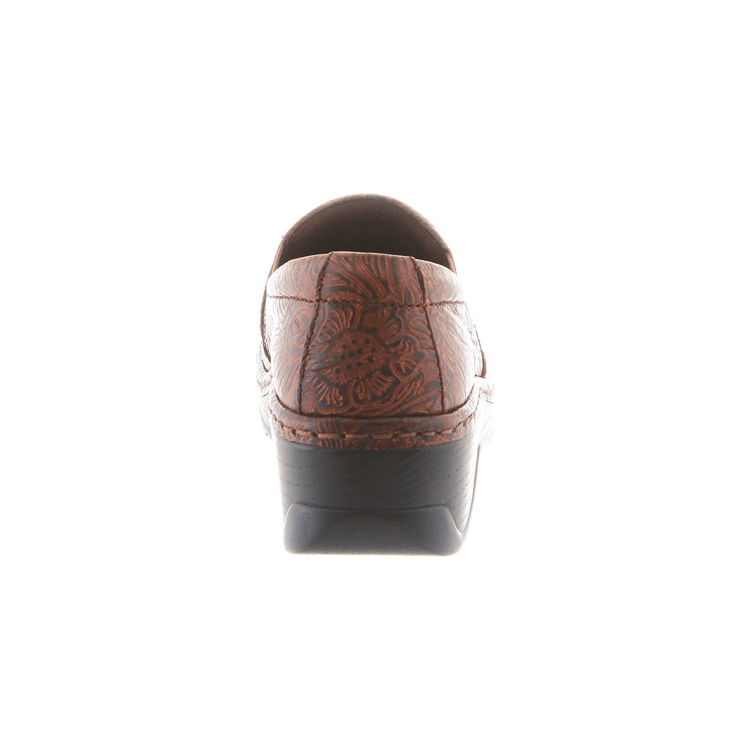 Naples | Brown Floral Tooled