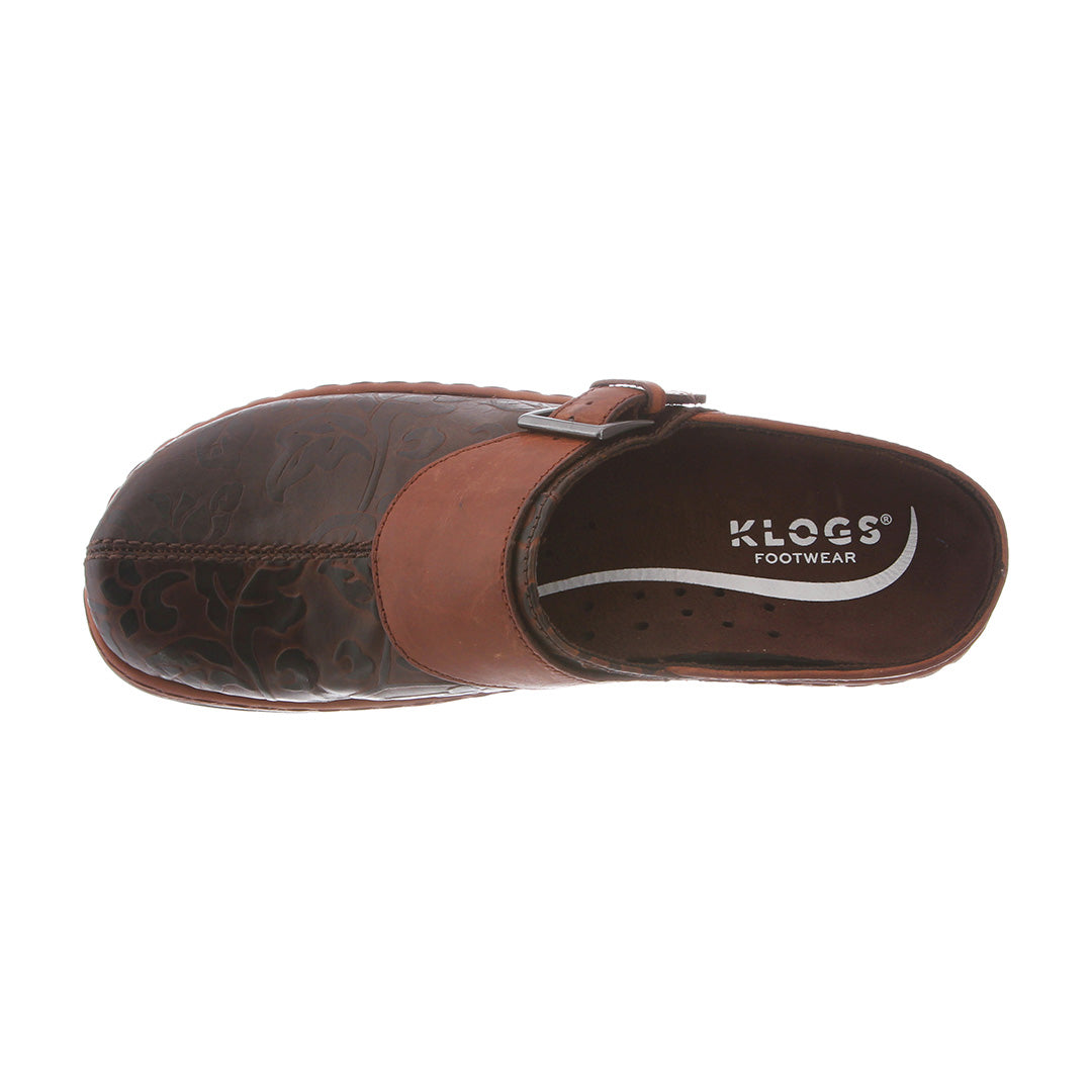 Austin | Brown Floral Tooled