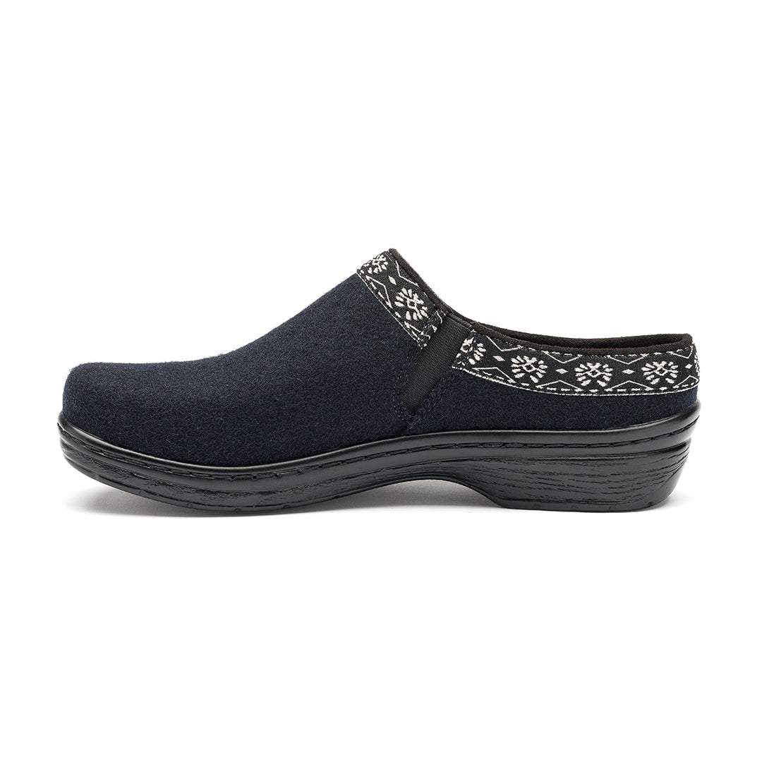 York | Dress Blue Faux Wool