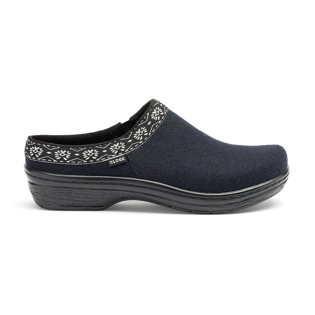York | Dress Blue Faux Wool