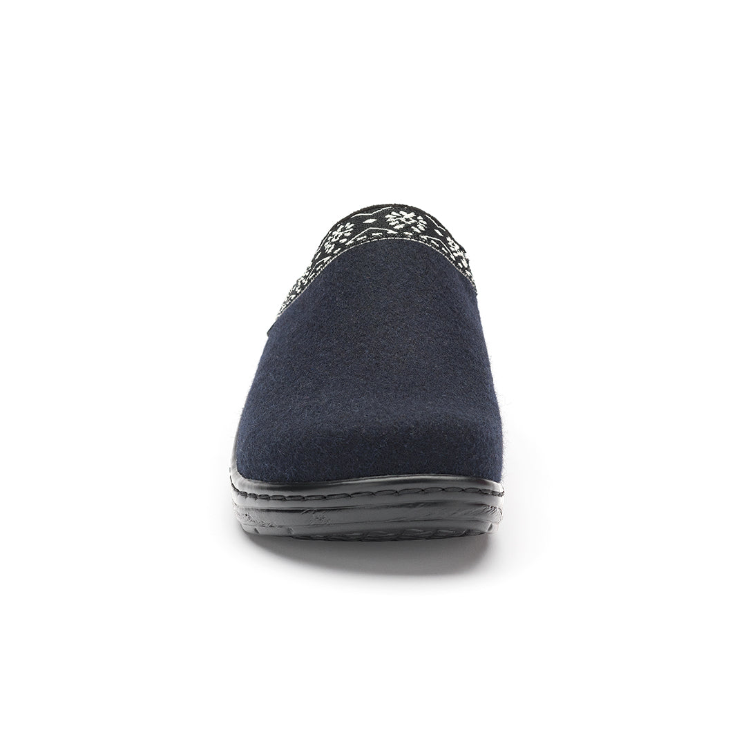 York | Dress Blue Faux Wool