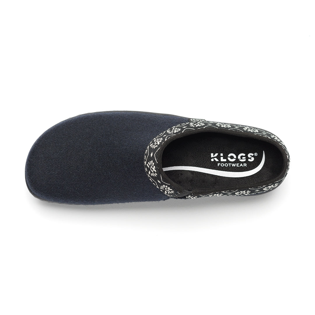 York | Dress Blue Faux Wool